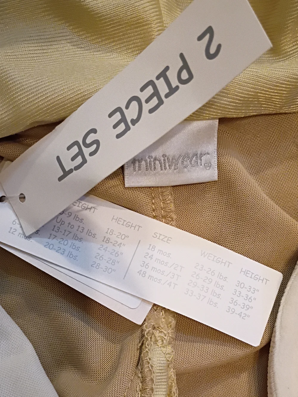 Miniwear Baby Kangaroo Costume Size 6-9 Months New With Tags